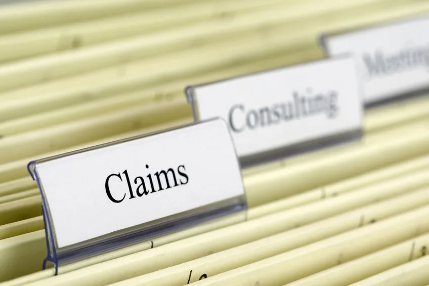 Claims file folder
